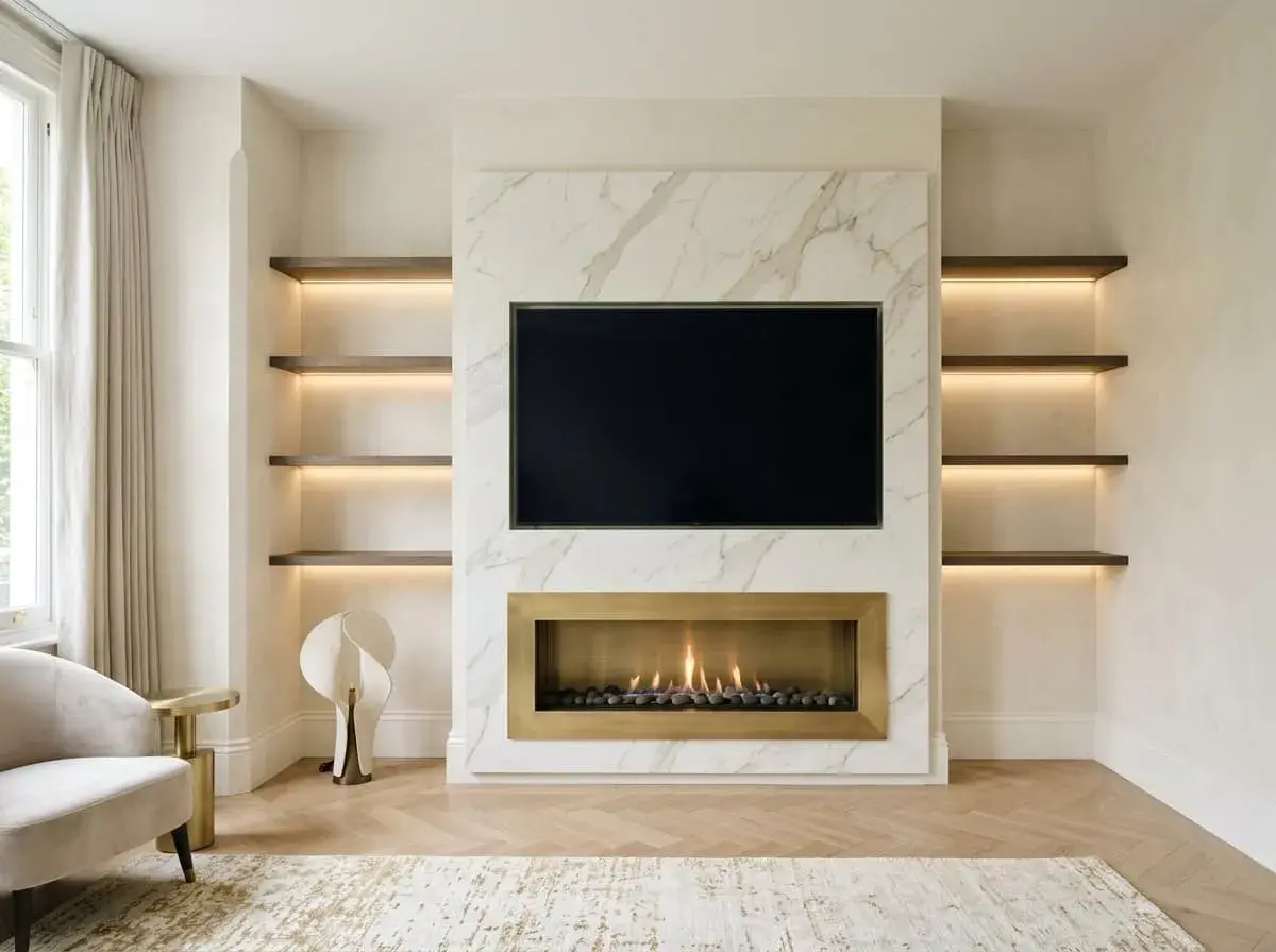 Bespoke media wall installers Hertfordshire