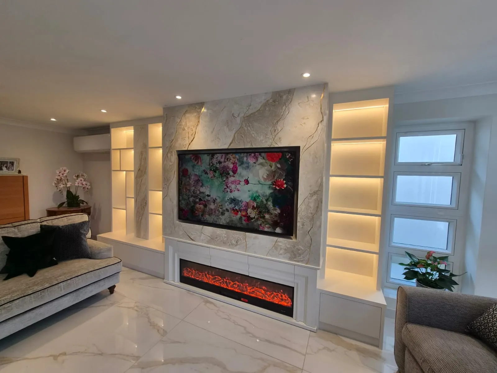 The Fireplace That Was Staying