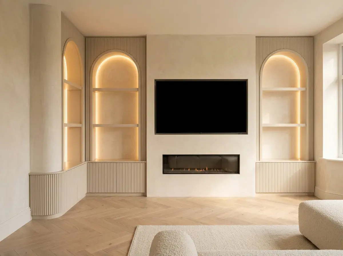 Bespoke media wall installers Oxfordshire
