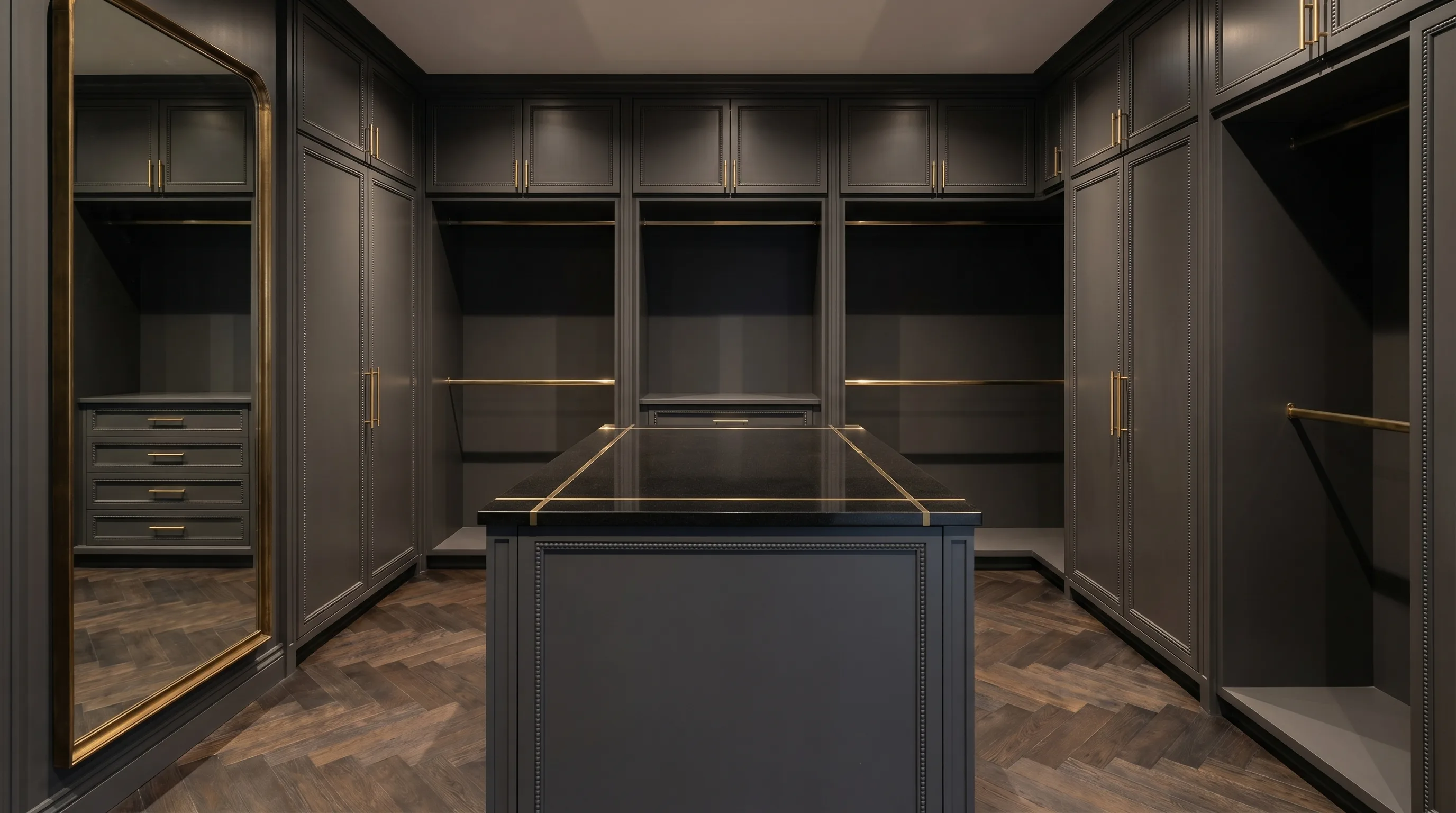 Dark Luxury Walk In