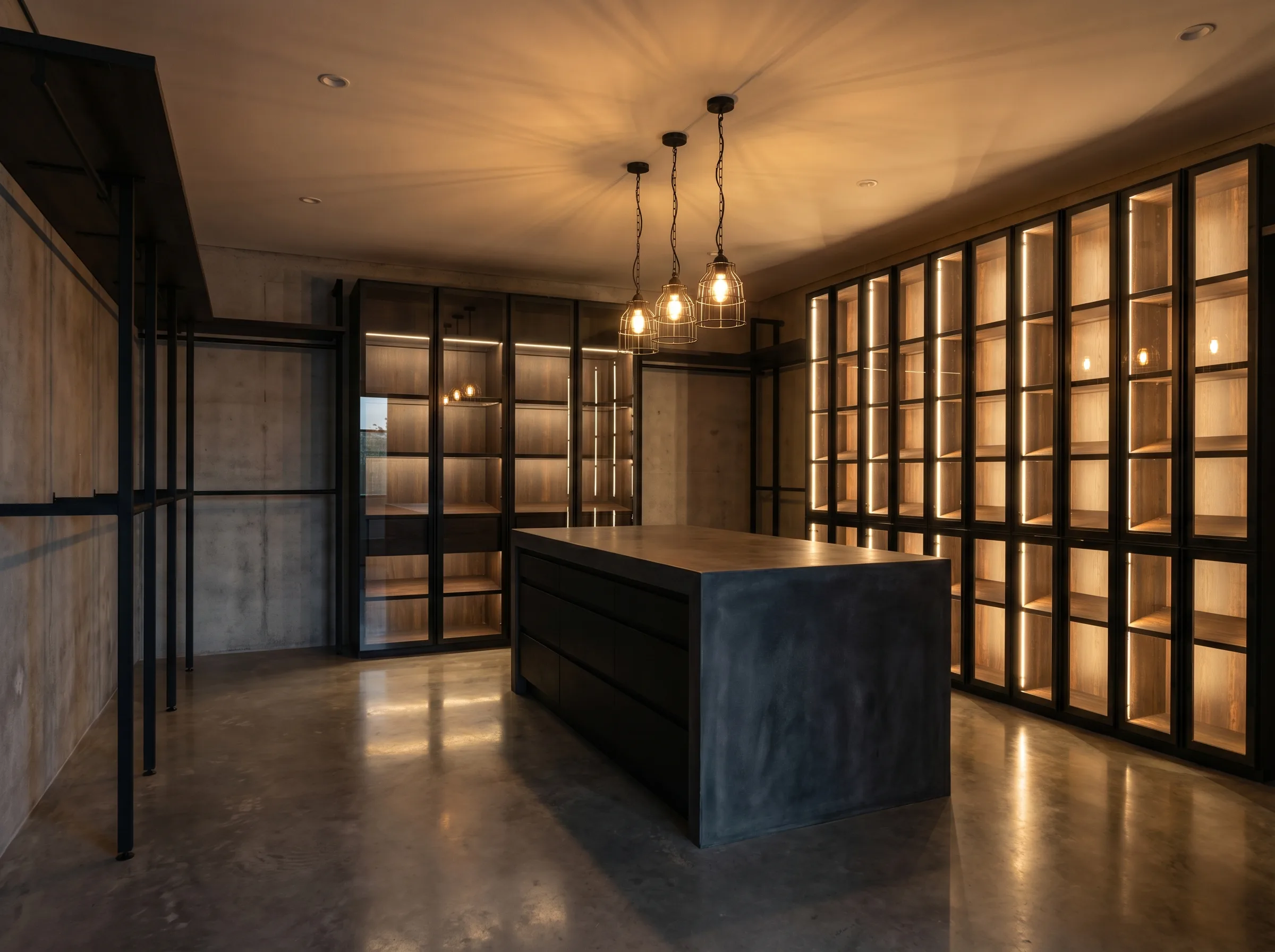 Bespoke Walk In Wardrobe